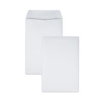 Quality Park Redi-Seal Catalog Envelope, #1, Cheese Blade Flap, Redi-Seal Adhesive Closure, 6 x 9, White, 100/Box View Product Image