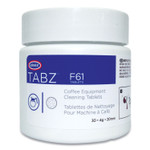 Urnex Tabz Coffee Equipment Cleaning Tablets, 0.14 oz Tablet, 30 Tablets/Jar View Product Image