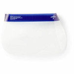 Medline Disposable Full-Length Face Shields - Fog, Splash Protection - Foam, Elastic - Disposable, Lightweight, Anti-fog, Latex-free Product Image 