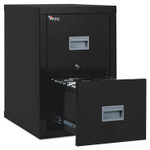 FireKing Patriot by FireKing Insulated Fire File, 1-Hour Fire Protection, 2 Legal/Letter File Drawers, Black, 17.75" x 25" x 27.75" (FIR2P1825CBL) View Product Image