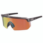 ergodyne Skullerz AEGIR-AFASPM Anti-Scratch and Enhanced Anti-Fog Safety Glasses, Orange Frame, Blue Mirror Polycarb Lens View Product Image