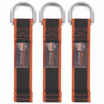 ergodyne Squids 3706 Web Tool Tether Attachment with D-Ring Tool Tails, 5 lb Max Working Capacity, 5.5" Long, Black, 3/Pack View Product Image