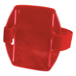 ergodyne Squids 3386 Arm Band ID/Badge Holder, Vertical, Red, 3.75 x 4.25 Holder, 2.5 x 4 Insert, 10/Pack View Product Image