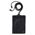 ergodyne Squids 3389 Wallet ID/Badge Holder,Horizontal/Vertical, Black, 3.75 x 5 for 2.75 x 3.5 Insert, 18" Cord View Product Image