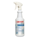 Betco Pure Linen RTU Odor Eliminator, Pure Linen, 32 oz Spray Bottle, 6/Carton View Product Image