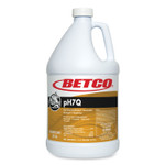 Betco pH7Q Neutral Disinfectant, Lemon Scent, 1 gal Bottle, 4/Carton View Product Image