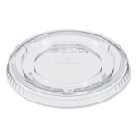 Dart Plastic Cold Cup Lids, Fits 32 oz Cold Cups, Plastic, Clear, 500/Carton View Product Image