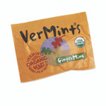 VerMints Organic Mints/Pastilles, Gingermint, 2 Mints/0.7 oz Individually Wrapped, 100/Box View Product Image