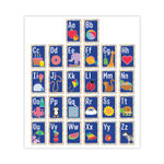 Carson-Dellosa Education Mini Posters, Alphabet, 26 Mini Posters View Product Image