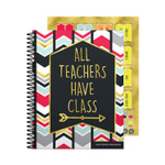 Carson-Dellosa Education Teacher Planner, Weekly/Monthly, Two-Page Spread (Seven Classes), 11 x 8.5, Multicolor Cover, 2022-2023 View Product Image