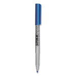 StrideMark Permanent Marker, Fine Bullet Tip, Blue, 12/Pack View Product Image
