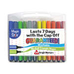 TPG Creations Magic Stix Markers, Medium Bullet Tip, Assorted Colors, 24/Pack View Product Image