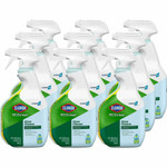 CloroxPro&trade EcoClean Glass Cleaner Spray - 32 fl oz (1 quart) - Streak-free, Paraben-free, Ammonia-free, Dye-free, Phthalate-free, Solvent-free, Fume-free, Chemical-free - Green, Blue Product Image 