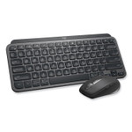 Logitech MX Keys Mini Combo for Business Wireless Keyboard and Mouse, 2.4 GHz Frequency/32 ft Wireless Range, Graphite View Product Image