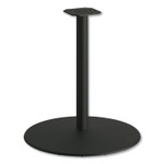 HON Between Round Disc Base for 30" Table Tops, 29" High, Black Mica View Product Image