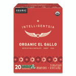 Intelligentsia El Gallo Organic Coffee K-Cups, Light Roast, 20/Box View Product Image