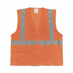 PIP Zipper Safety Vest, X-Large, Hi-Viz Orange View Product Image