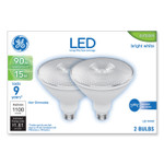 GE LED PAR38 Non-Dimmable Outdoor Flood Light Bulb, 15 W, Bright White, 2/Pack View Product Image