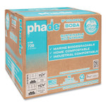 phade Marine Biodegradable Straws, Boba Straws, 9", Ocean Blue, 720/Carton View Product Image