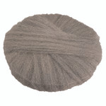 GMT Radial Steel Wool Pads, Grade 0 (Fine): Cleaning and Polishing, 17" Diameter, Gray, 12/Carton View Product Image