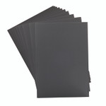 Fome-Cor Pro Foam Board, CFC-Free Polystyrene, 20 x 30, Black Surface and Core, 10/Carton View Product Image