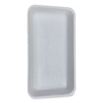 GEN Meat Trays, #15P, 14.44 x 7.88 x 1.37, White, Foam, 200/Carton View Product Image