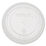 SOLO Straw-Slot Cold Cup Lids, Fits 9 oz to 20 oz Cups, Clear, 100/Pack (DCC662TSPK) View Product Image