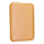 GEN Meat Trays, 13.81 x 9.25 x 2.7, Yellow, Foam, 100/Carton View Product Image