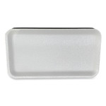 GEN Meat Trays, #10S, 10.93 x 5.75 x 0.63, White, Foam, 500/Carton View Product Image