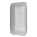 GEN Meat Trays, #10K, 10.75 x 5.95 x 1.87, White, Foam, 250/Carton View Product Image