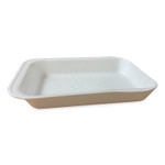 GEN Meat Trays, #2D, 8.56 x 6.1 x 1.2, White, Foam, 500/Carton View Product Image