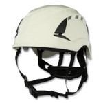 3M SecureFit X5000 Series Safety Helmet, Vented, 6-Point Pressure Diffusion Ratchet Suspension, White View Product Image