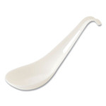 World Centric TPLA Compostable Cutlery, Asian Soup Spoon, Plastic, White, 500/Carton View Product Image