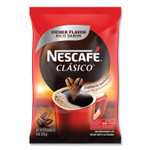 Nescaf Clasico Dark Roast Instant Coffee, 8 oz, 12/Carton View Product Image