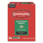 Community Coffee Cafe Special Decaf K-Cup, 24/Box View Product Image