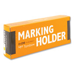 Tombow Wax-Based Marking Pencil, 4.4 mm, Yellow Wax, Navy Blue Barrel, 10/Box View Product Image