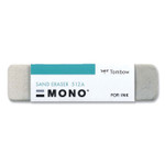 Tombow Mono Sand Eraser, For Pencil/Ink Marks, Rectangular Block, Small, White View Product Image