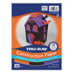 Pacon Tru-Ray Construction Paper, 70 lb Text Weight, 9 x 12, Assorted Halloween Colors, 150/Pack View Product Image