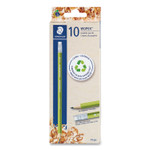 Staedtler Wopex Extruded Pencil, HB (#2), Black Lead, Green Barrel, 10/Pack View Product Image