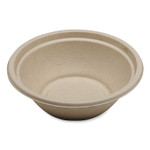 World Centric Fiber Bowls, 24 oz, 7.4 x 7.4 x 2.3, Natural, Paper, 500/Carton View Product Image