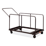 NPS Folding Table Dolly For Round and Rectangular Tables, 660 lb Capacity, 31.25 x 27.75 x 47.5, Brown View Product Image