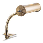 Oklahoma Sound Brass Reading Light, Gooseneck, 10" High, Gold View Product Image