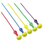 3M E-A-R Express Pod Plugs Single-Use Earplugs, Corded, 25 dB NRR, Yellow Plug Tips/Assorted Color Cords and Grips, 100 Pairs View Product Image