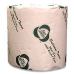 Eco Green Recycled 2-Ply Standard Toilet Paper, Septic Safe, White, 550 Sheets/Roll, 80 Rolls/Carton View Product Image