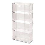 Kantek Quad Glove Dispenser, 10.5 x 4 x 21.25, Clear View Product Image