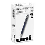 uniball Jetstream Retractable Ballpoint Pen, Fine 0.7 mm, Black Ink, Blue Barrel (UBC62152) View Product Image