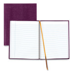 Blueline Executive Notebook with Ribbon Bookmark, 1-Subject, Medium/College Rule, Grape Cover, (75) 10.75 x 8.5 Sheets View Product Image
