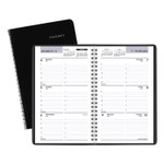 AT-A-GLANCE DayMinder Block Format Weekly Appointment Book, 8.5 x 5.5, Black Cover, 12-Month (Jan to Dec): 2024 View Product Image