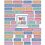 Carson-Dellosa Education Motivational Bulletin Board Sets, 52-Piece Set, We Stick Together: Motivational, 7.9" x 15", Multicolor View Product Image