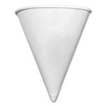Coffee Pro Paper Cone Cups, 3.2 oz, White, 200/Pack View Product Image